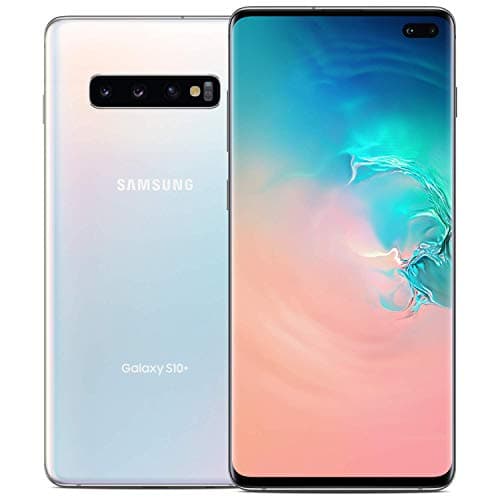 Image of Samsung Galaxy S10+ 128GB - Prism White - Unlocked (Renewed)
