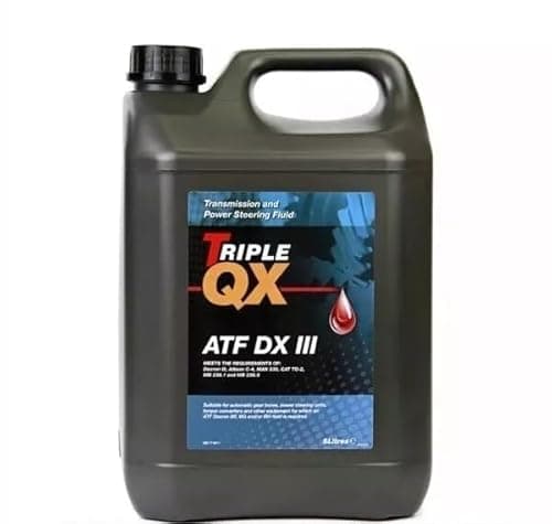 Image of Triple QX ATF Dexron III 5L Automatic Transmission Power Steering Fluid 5 Litre