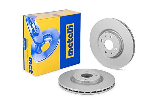 Image of metelligroup 23-0298C Coated Brake Discs, Kit Composed of 2 Brake Discs, Car Spare Part, ECE R90 Certificate