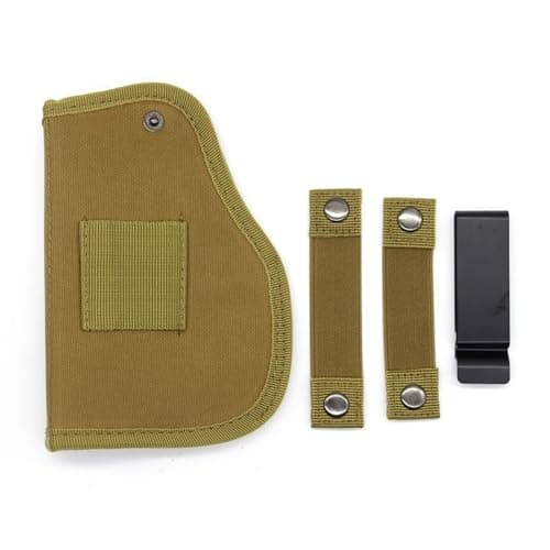 Image of PBTMCD Tactical Stealth Universal Holster For Pistols With Flashlight Universal Holster Right Or Left Hand For Midsize Full Size Handguns(BK)