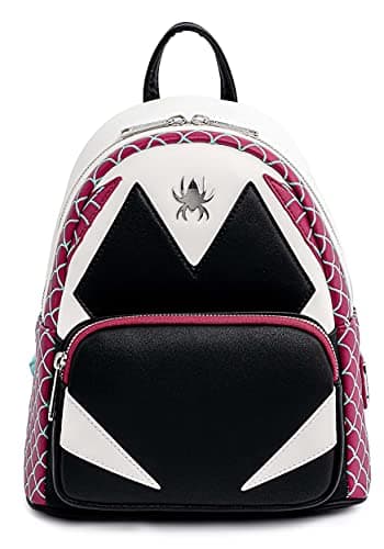 Image of Loungefly Mini Backpack Spider Gwen Cosplay Official Marvel Black One Size