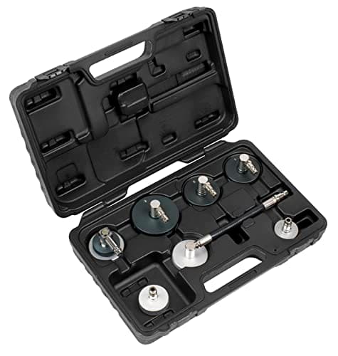 Image of Sealey Brake & Clutch Pressure Bleeder Cap Set, 7pc - VS0204C