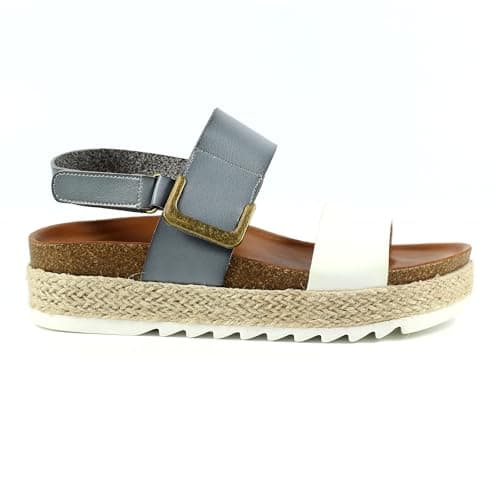 Image of Ladies Deanna II White Sandal 6 White