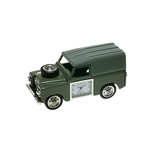 Image of The Emporium Miniature Clocks, Quartz, Green, Small