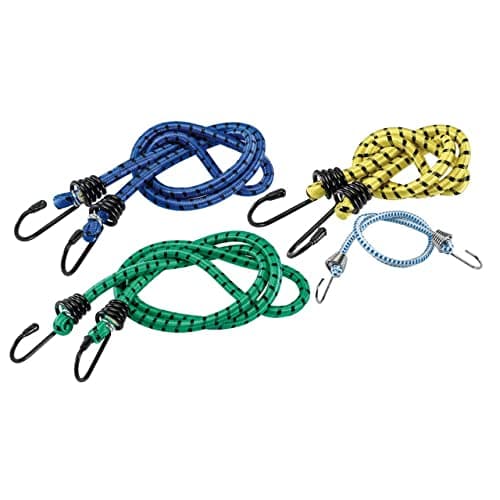 Image of Draper 10 Assorted Elastic Straps/Tie Downs/Bungees - 63545