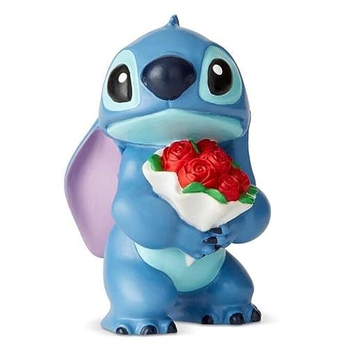 Image of Disney Showcase Collection Stitch Flowers Figurine