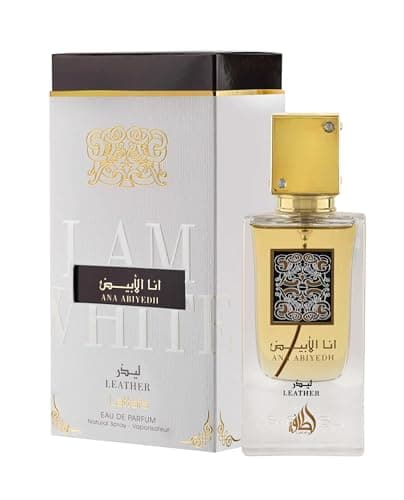 Image of Ana Abiyedh Leather Eau de Parfum 60ml, Warm Spicy Leather Perfume, Smoky Woody Unisex Fragrance
