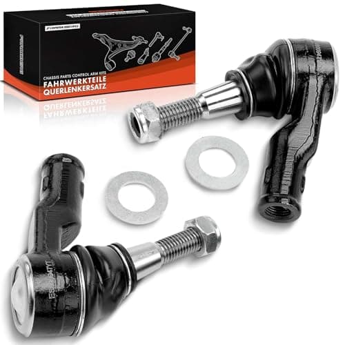 Image of Frankberg 2x Tie Rod End Track Rod End Front Axle Compatible with Discovery III L319 2.7L-4.4L 2004-2009 Discovery IV LA L319 2.7L-5.0L 2009-2018 Replace# LR010672