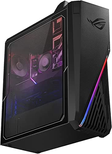 Image of ASUS ROG Strix GA15 Gaming Computer PC, AMD Ryzen 7 5800X, GeForce RTX 3070, 16GB DDR4 RAM, 1TB SSD, Windows 10 Home, GA15DK-DS776