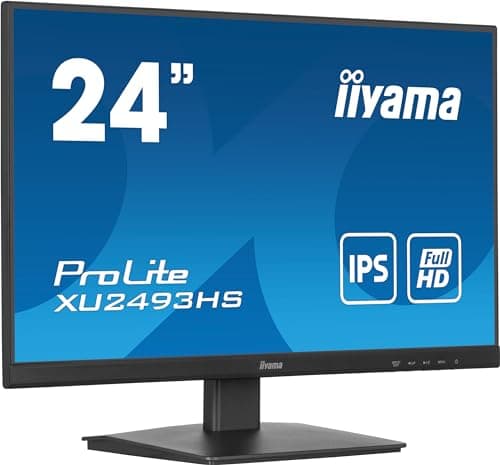 Image of iiyama XU2493HS-B6 24 inch IPS Slim Bezel, 4ms, Full HD 1920x1080, HDMI/DP