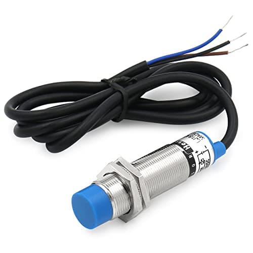 Image of Heschen M18 Inductive Proximity Sensor Switch Non-shield Type LJ18A3-8-Z/AY Detector 8mm 10-30VDC 200mA PNP Normally Closed(NC) 3 Wire