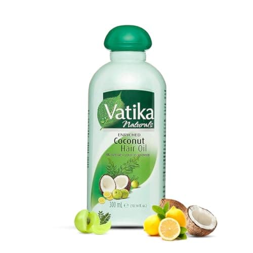 Image of Vatika Naturals Coconut Hair Oil - 300ml | For Voluminous & Thick Hair | Enriched With Henna, Amla, Lemon & 5 Herbs_ (Packaging may vary)