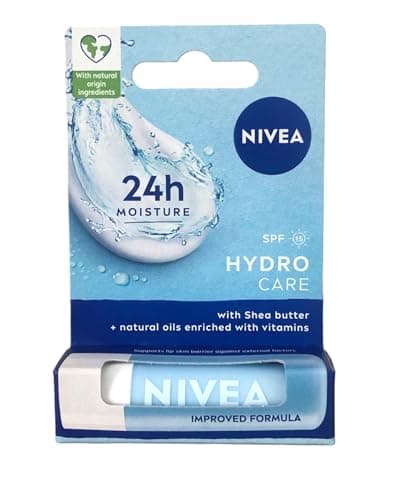 Image of Nivea Pure Water and Aloe Lip Hydro Care, 4.6g