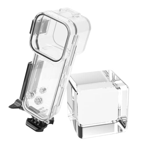 Image of Transparent Underwater Waterproof Case for DJI Osmo Pocket 3, 45M/164.7ft Underwater Housing, Highly Transparent PC Material, for Surfing, Diving, Swimming, Traveling etc.