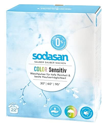 Image of Sodasan Colour Washing Powder Sensitive (2 x 1010 g)