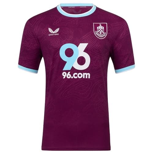 Image of Burnley FC Castore Men's Home Short Sleeve Shirt