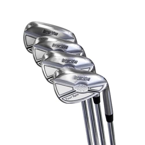 Image of Longridge Tour Spin Golf Wedge 56 Degree, Silver, Steel Shaft