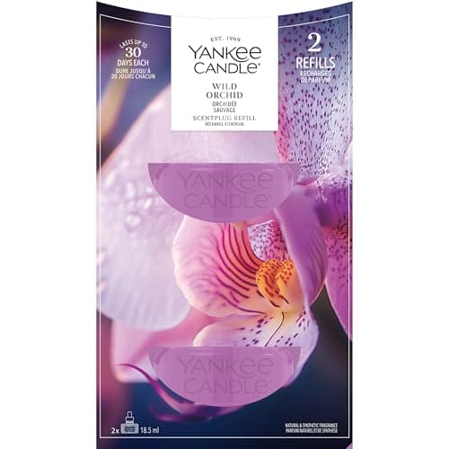Image of Yankee Candle Scent Plug Refill | Wild Orchid | for Small to Medium Spaces | Long-Lasting Fragrance