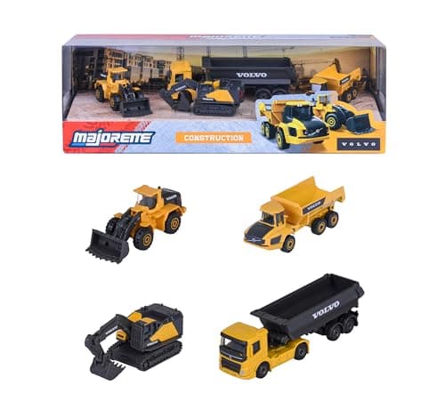 Image of Volvo Construction 4 Pieces Giftpack, 7.5cm