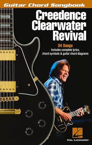 Image of Creedence Clearwater Revival Guitar Chord Songbook – 34 Classic Rock Hits with Lyrics and Chords | Easy Guitar Songbook for Acoustic and Electric Players | Hal Leonard Music Book for All Skill Levels