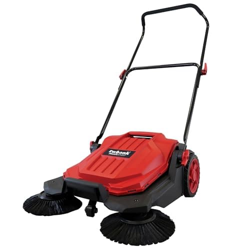 Image of Ewbank EWPSM020 MULTISWEEP Manual Push Artificial Grass/Lawn Sweeper for Indoors & Outdoors, Ideal for Astro Turf, Decking & Driveways