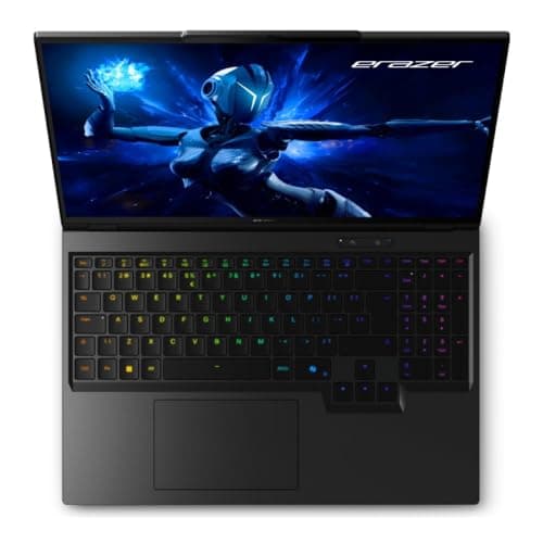 Image of ERAZER Medion Beast 16 X1 Ultimate Gaming Laptop – Intel Core Ultra 9 275HX, NVIDIA GeForce RTX 5090, 32GB DDR5 RAM, 2TB SSD, 16" 2560x1600 300Hz WQXGA Display, Windows 11 Home – 30039609