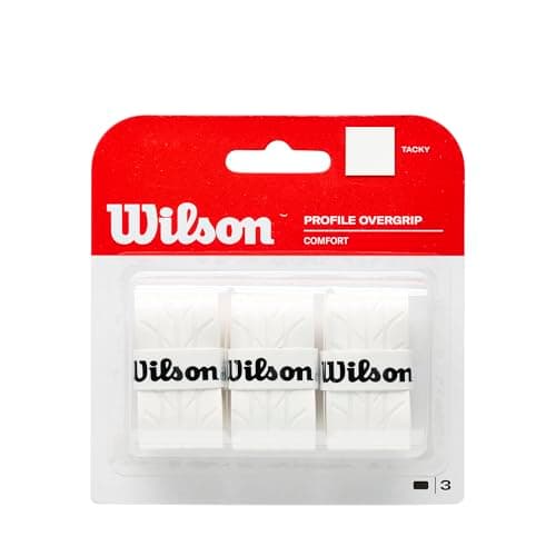 Image of Wilson Unisex Adult Pro Overgrips, White, NS