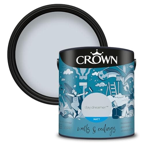Image of CROWN 2.5L Breatheasy MATT Emulsion Paint for Walls & Ceilings - DAY DREAMER