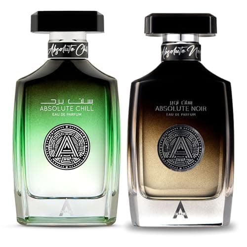Image of Atralia Absolute Noir & Absolute Chill – Men’s Eau de Parfum Duo (2 × 100ml) | Bold Intensity & Fresh Aromatic Scents
