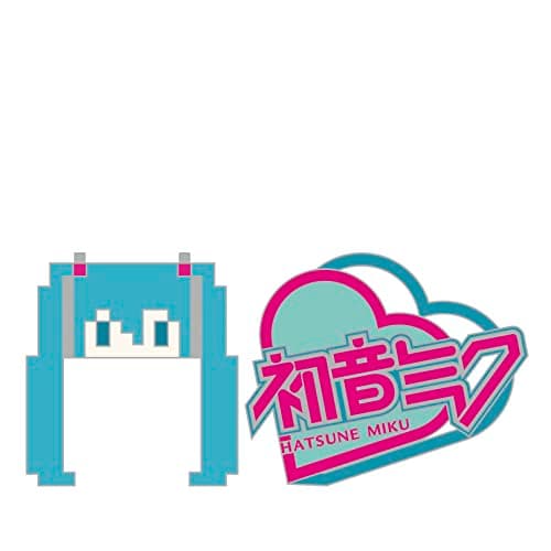Image of ABYstyle Hatsune Miku Pin Pack Includes 2 Metal Pins Anime Manga Accessories Merch Gift