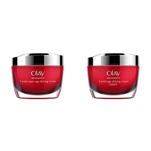 Image of Olay Regenerist 3 Point Super Age-Defying Day + Night Moisturiser, 50 ml, Pack of 1