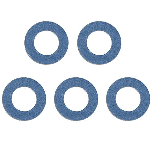 Image of X AUTOHAUX 5pcs M12 Blue Oil Drain Plug Gaskets for Toyota 4Runner 90430-12031