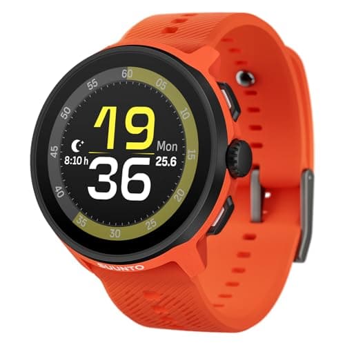 Image of SUUNTO RUN GPS Running Watch, 1.32" AMOLED Touch Screen, Lightweight, Multisport, Activity Tracker, Accurate GPS, Heart Rate/Sleep Tracking, Running, 12-Day Battery Life, 4GB Offline Music Storage