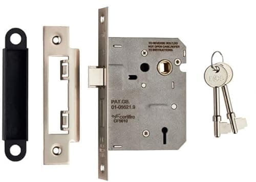 Image of EASI-T 3 Lever SASHLOCK 76MM Residential, Satin Nickel