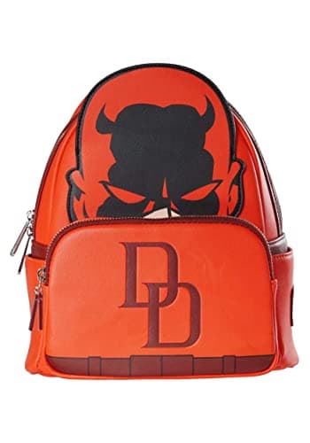 Image of Loungefly Marvel Daredevil Cosplay Faux Leather Mini Backpack