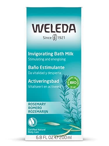 Image of Weleda Bath Milk with Invigorating Rosemary, Bath Soak, Dermatologically Tested, 100% Certified Natural, Vegan, 200ml