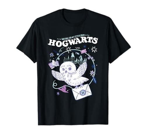 Image of Harry Potter Owl Lettter From Hogwarts T-Shirt