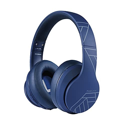 Image of PowerLocus P6 Bluetooth Headphones Over Ear, Wireless Headphones, Super Bass Hi-Fi Stereo Sound, 40Hrs Battery Life,Soft Earmuffs, Headphones with Mic, Voice Assistant for iPhone,Android,Laptops,PC,TV