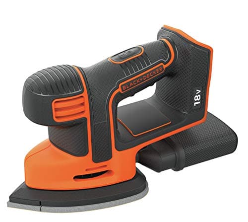 Image of BLACK+DECKER 18V Cordless Mouse Detail Sander - Bare Unit (Battery not included)