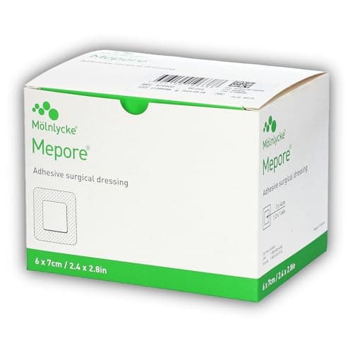 Image of Mepore 99XX0097 Dressing, 6cm x 7cm, Pack of 60, White