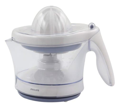 Image of Philips HR2744/40 Citrus Juicer (600 ml Juice Container, Dishwasher Safe) White
