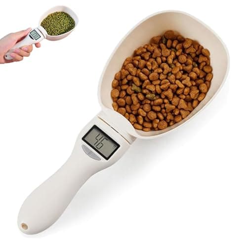 Image of Food Measuring Scoop Scale, Polygons Measuring Spoon, Multi-Functional Spoon with Adjustable Scale, Digital Measurings Weighing Spoons Scales 800g /1g High Precision (1 Pack)