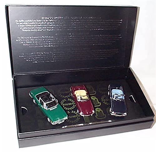 Image of Corgi vanguards Triumph Stag Spitfire TR6 Sporting collection set of 3 models set 1:43 scale limited edition diecast model, (TC00004-02)