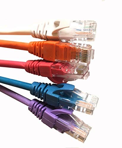 Image of Smedz 5 Meter CAT6 LSZH UTP Copper LAN Patch Lead Cable With Snag-less RJ45 Connectors – Red
