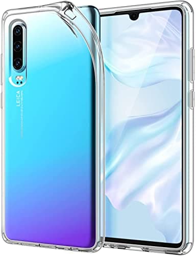 Image of JETech Case for HUAWEI P30, Premium TPU material, Shock Proof (HD Clear)