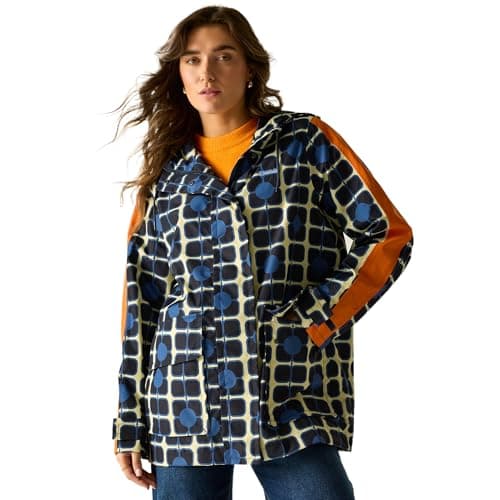 Image of Regatta x Orla Kiely Womens Mid Length Waterproof Jacket