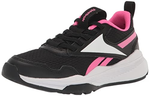 Image of Reebok Girls' Xt Sprinter 2.0 Running Shoes, black white, 13 Little Kid