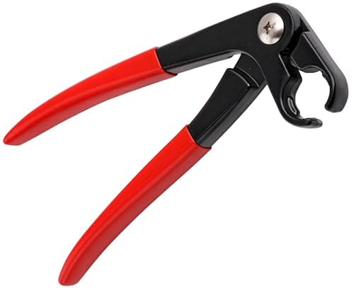 Image of Neilsen CT2096 Fuel Feed Pipe Pliers for Removal and Replacement of Fuel Line Connectors on In-Line Fuel Filters Compatible with Alfa Audi Fiat Lancia Volvo Volkswagen