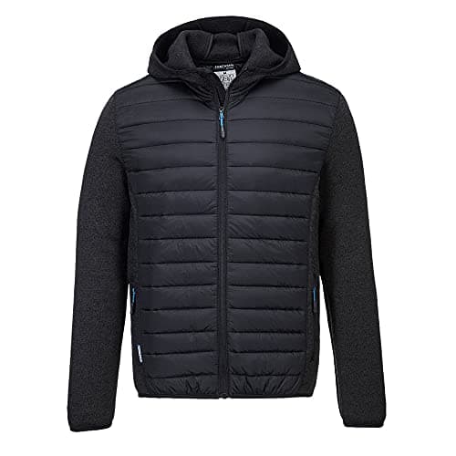Image of Portwest KX3 Hybrid Baffle Jacket, Size: XS, Colour: Grey Marl, T832GMRXS