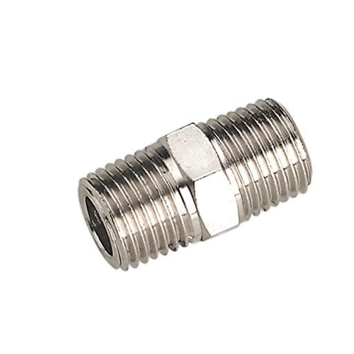 Image of Sealey Sa1/1414 Double Male Union 1/4Bspt to 1/4Bspt